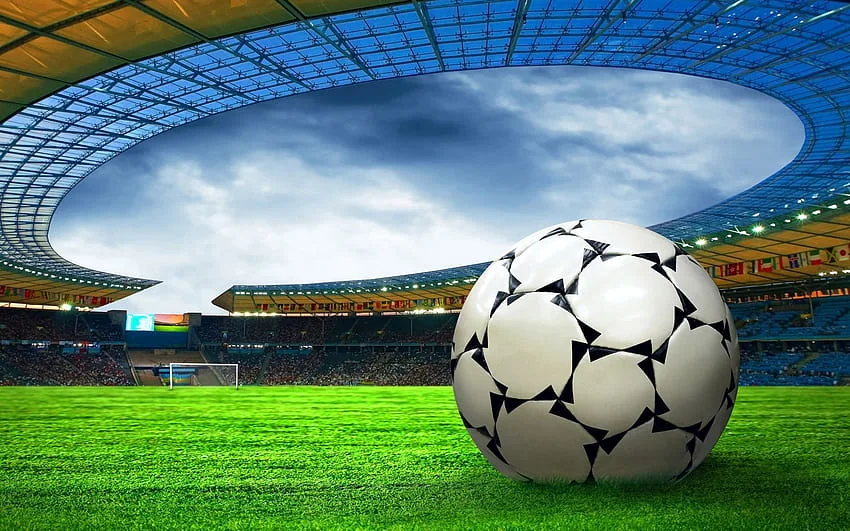 Suasana pertandingan olahraga di arena